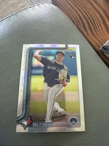 2025 Topps Chrome Jake Bloss ROOKIE REFRACTOR! - Picture 1 of 2