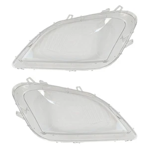 Pair Clear Headlight Lens Covers For 2006-2007-2008 Mercedes Benz ML Class W164 - Bild 1 von 4