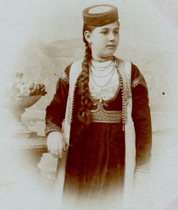 1899 yerlag van Arana Laforest in Qattar necharuch proibitail cartolina RPPC - Foto 1 di 3