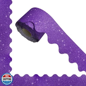 69Feet Bulletin Board Borders, Board Trims Shiny Decorative Border Trims Spar - Picture 1 of 5