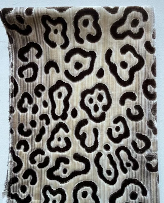 Texture Estonia Taupe Designer Fabric Remnant 17"x27" - Image 1 of 2