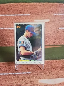 1995 Topps - Cyberstats - Shawn Green #302 - Toronto Blue Jays - Picture 1 of 4