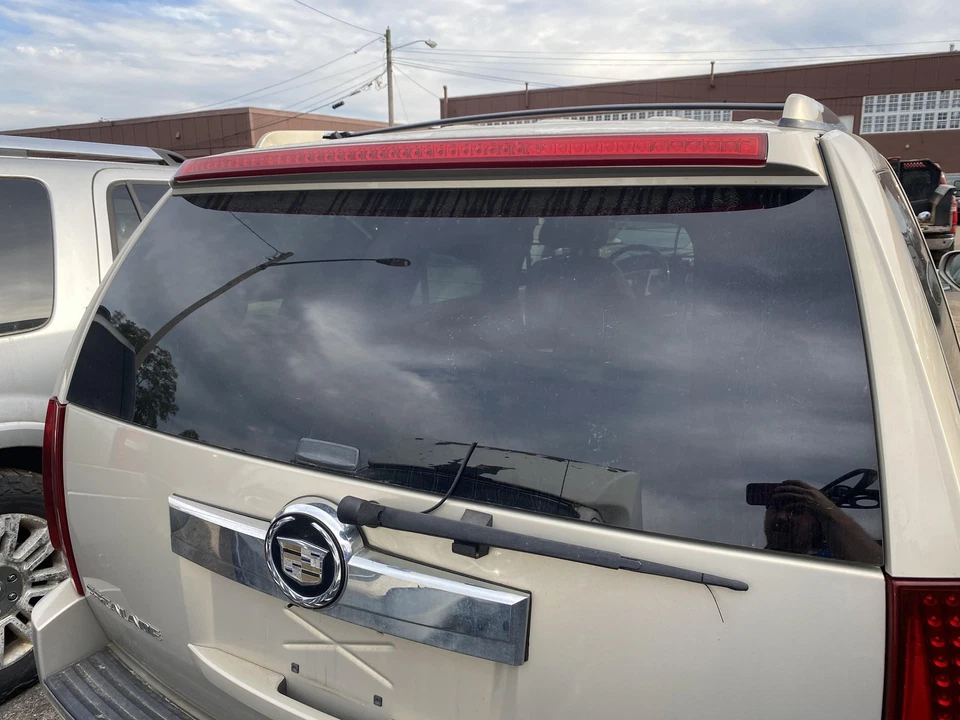 Used Rear Back Glass fits: 2007 Cadillac Escalade w/privacy tint Rear Grade A - Image 1 of 4