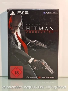 Hitman Absolution Professional Edition Art Book Zustand sehr gut  CIB OVP PS3 - Picture 1 of 10