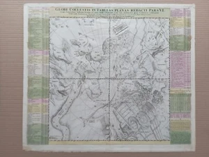 1730 Celestial Map Globi Coelestis Tabulas Pars VI Homann Doppelmayr engraving - Picture 1 of 5