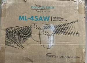 Martin Logan ML-45AW (black) All Weather Speakers - Picture 1 of 7