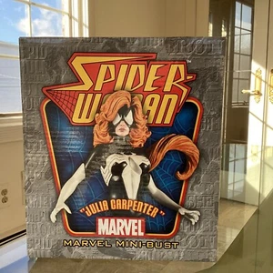 Spider-Woman Black Costume Bust Statue Bowen Marvel Spider-man Avengers Amricons - Picture 1 of 6