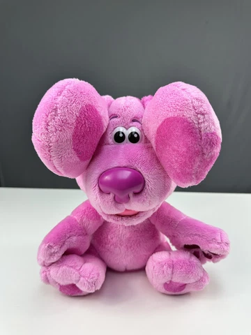Blues Clues & You Magenta Barking Peek A Boo Stuffed Dog Nickelodeon CLEAN WORKS Cover