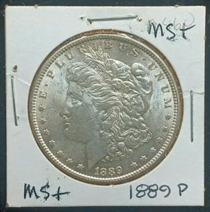 1889 P $1 Morgan Silver Dollar - Picture 1 of 3