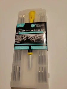 Set cacciavite magnetico con presa guida azionamento magnetico e 30 bit (F) - Foto 1 di 2