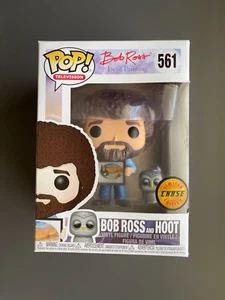 Funko Pop Vinyl, Bob Ross With Hoot, Chase Figur - Bild 1 von 6