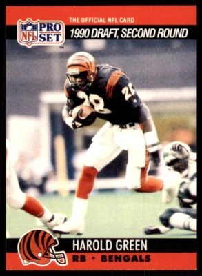 1990 Pro Set. Harold Green Football Cards #707 - Image 1 of 2