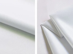 1 yard*150cm Heavy bridal wedding satin fabric polyester matt sateen quality - Picture 1 of 13