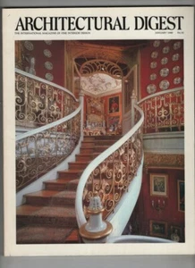 Architectural Digest Mag Palace Of Regensburg 1985 January 112520nonr - Imagen 1 de 1