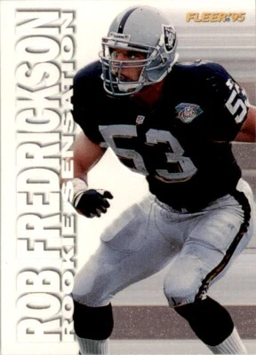 1995 Fleer Rookie Sensations #8 Rob Fredrickson - Image 1 of 2