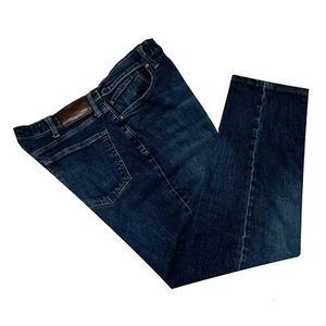 Lands' End, quadratische Rigger, traditionelle Passform, gerade Beinjeans, Größe 42x 30 - Bild 1 von 6