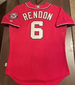 Anthony Rendon #6 Washington Nationals Authentic On-Field Majestic Jersey 44/L - Picture 1 of 17