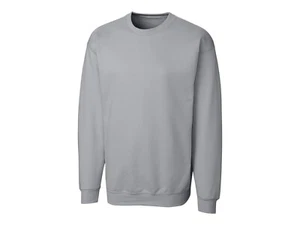CLIQUE BY CUTTER & BUCK SPORTS GREY CREWNECK SWEATSHIRT SZ: 7XL 7X New - Picture 1 of 2