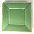 Pottery Barn Asian Square Light Green 8" Salad Plates Made in Japan 4 Available