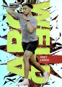 2021 SkyBox Metal Universe Champions #AW-16 Trey Lance Arc Weld - Picture 1 of 2