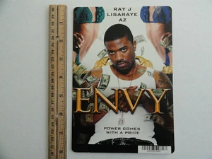 ENVY - RAY JA - BLOCKBUSTER VIDEO BACKER CARD 5"X8" - NO MOVIE - Picture 1 of 3
