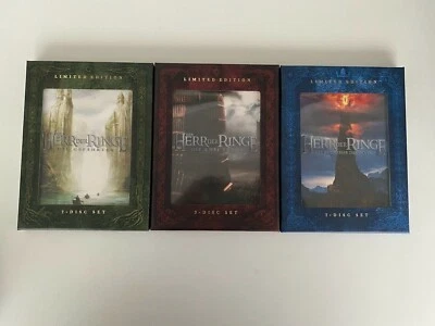 Der Herr der Ringe: Trilogie - Limited Edition (2007) 6-DVDs Set DVD - Bild 1 von 4