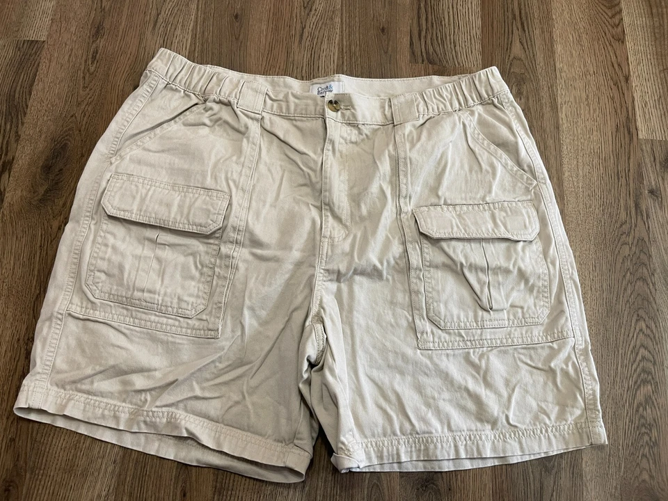 Pantalones cortos Croft & Barrow, para mujer talla 40, tostados, bolsillos Foto 1 de 4