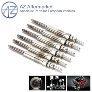 AZ 6X FOR BMW 3 SERIES 325 D E90 E91 E92 3.0 2006- DIESEL HEATER GLOW PLUGS PL - Picture 1 of 1