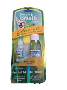 Dog and Cat teeth cleaning gel tropiclean dental care gum disease tooth paste