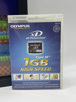 Genuine Olympus Type M+ 1GB XD-Picture Card High Speed M-XD1GMP (202218) NEW! - Image 1 of 3