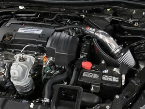 TAKEDA 2013-2017 HONDA ACCORD 2015-2020 ACURA TLX 2.4L 4CYL POLISHED AIR INTAKE - Picture 1 of 8