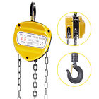 VEVORChain Hoist Manual Chain Block 0.5 Ton 2 Hooks Lifting Pulling Construction