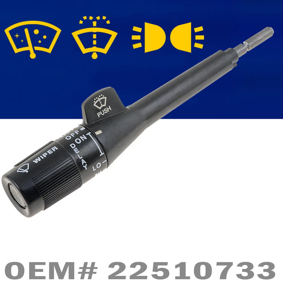 Turn Signal Wiper Control Lever Switch for GM Suburban Cutlass Camaro Skylark - Image 1 of 4