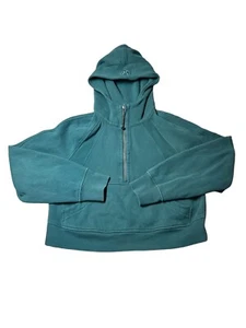 Lululemon Scuba Oversized Half-Zip Hoodie -  Green Jasper -  XS/S - Picture 1 of 11