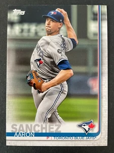 Aaron SANCHEZ 2019 Topps Series 2 Baseball #677 Toronto Blue Jays - Picture 1 of 2
