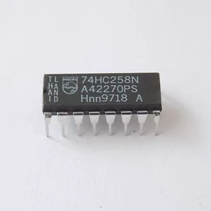 1x 74HC258N PHILIPS IC DIP-16 74HC258 - Picture 1 of 3