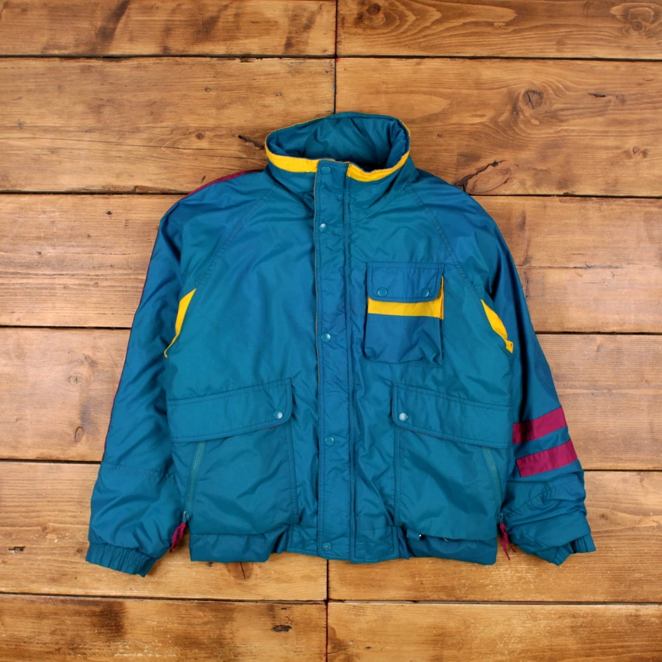 Chaqueta de esquí Yukon Trail vintage M años 80 azul Foto 1 de 4