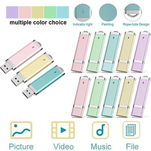 USB Flash Drive Thumb Drive USB Memory Stick 8GB 16GB 32GB 64GB Lot Pack USB - Afbeelding 1 van 14