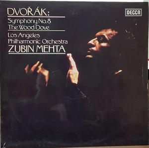 L.A. Philharmonic, Zubin Mehta - Dvořák Symphony No.8, The Wood Dove -LP Record - Picture 1 of 3