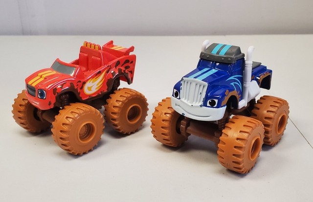 Compre Diecast Blaze e os Monster Machines Veículos Diecast Toy Racer  CarsTrucks Presente infantil