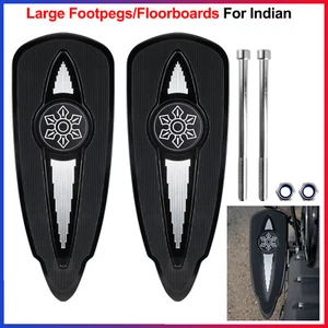 For Indian Chieftain Challenger Springfield Roadmaster Pursuit Rider Floorboards - Picture 1 of 24