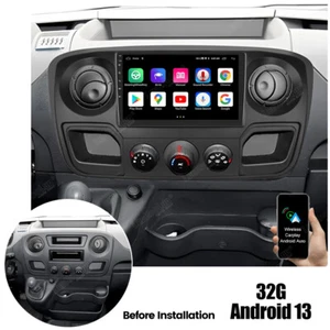 32GB Autoradio Android 13.0 GPS Für Opel Movano 2 Renault Master 3 Nissan NV400 - Bild 1 von 14