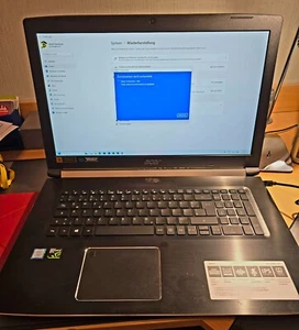 ACER Notebook Aspire 7 A717-72G-737T , neuwertig, Bj 2019, mit Notebooktasche - Bild 1 von 2