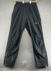 Nike Dri-FIT Hose Herren Small Schwarz Tapered Reflektierend Reißverschlusstaschen Laufen S - Bild 1 von 11