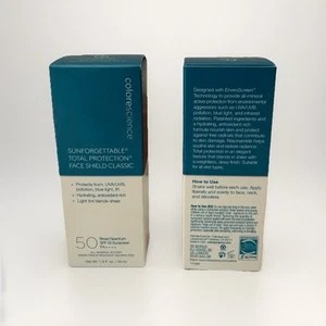 Colorscience Sunforgettable Total Protection Face Shield Sunscreen Classic SPF50 - Picture 1 of 4
