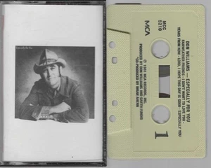 Don Williams Especially for You (Cassette, 1983 Atlantic) Columbia House) VG-VG+ - Picture 1 of 3