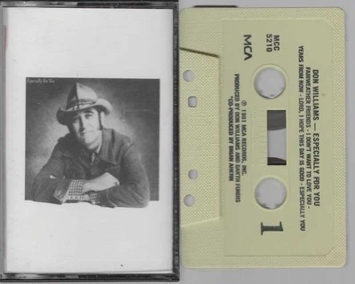 Don Williams Especially for You (Cassette, 1983 Atlantic) Columbia House) VG-VG+ - Image 1 of 3