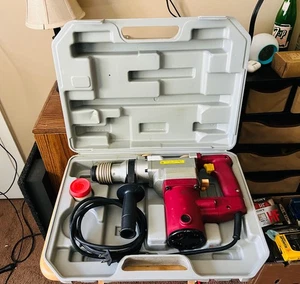 Chicago Electric 1" Rotary Hammer Drill w Case Model 97743 Clean - Picture 1 of 7