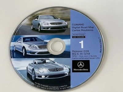 2000-2005 MERCEDES C CLK SL E G CL CLASS NAVIGATION CD 2010 VERSION OEM🟠 - Image 1 of 4