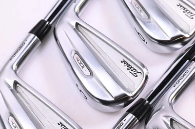 Titleist T100.S 2021 Irons / 4-PW+48° / Stiff Flex Project X LZ 120 Shafts - Image 1 of 4